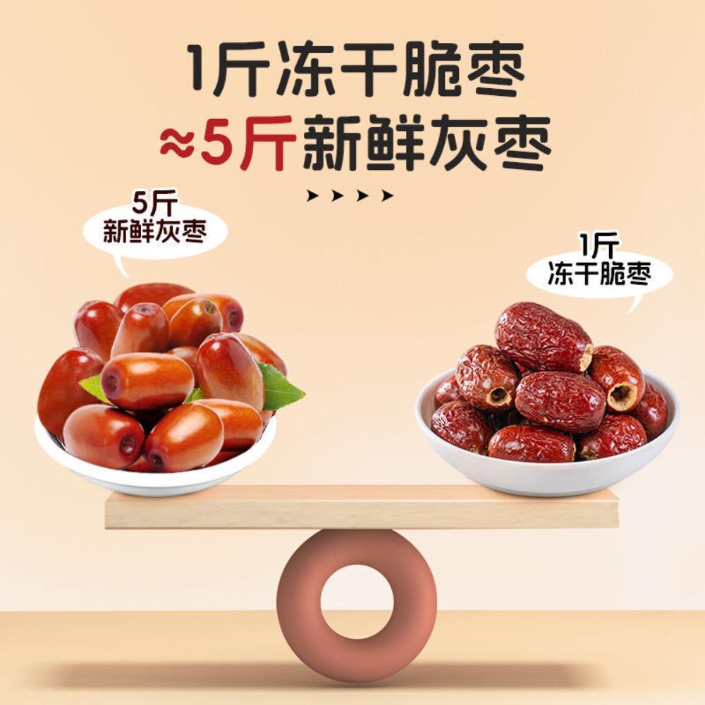 CIFbuy Organic Freeze Dried Crispy Dates, Strawberry, Fig Mix, Natural Energy Tea, Healthy Snack for Women 70g