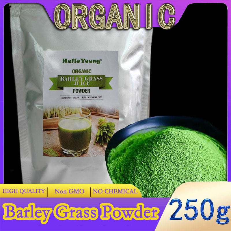 barley powder pure organic Organic Barley Grass Powder original 250g barley grass official store Protein. Great for Juices, Smoothies Main image