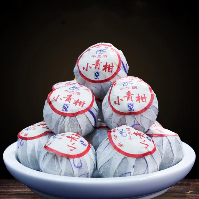 CIFbuy 2016 Xinhui Chenpi Ripe Pu-erh Tea, Half-roasted and Half-dried with Mandarin Peel Shu Pu-erh 100g
2016年新会陈皮熟普洱，半烘半晒搭配柑橘皮熟普100克