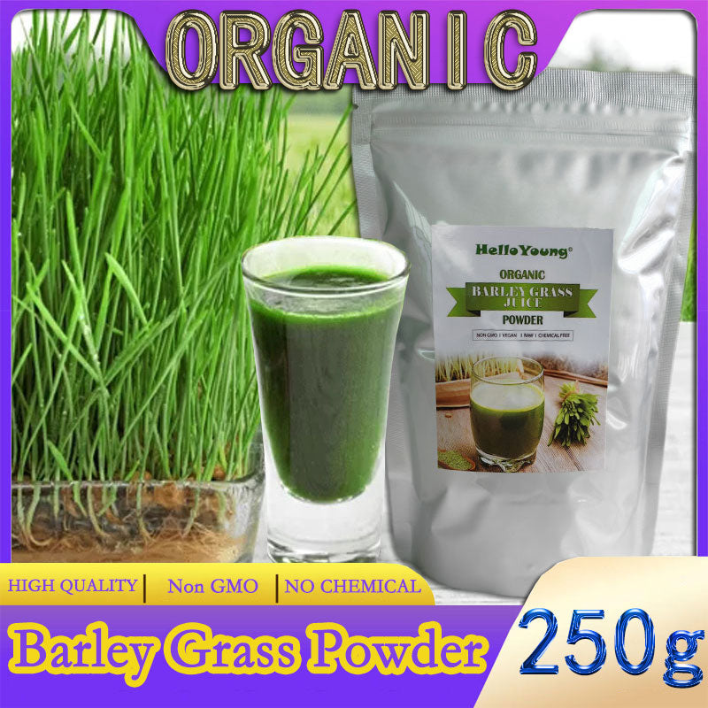 Barley grass official store Organic Barley Grass Powder original 250g Antioxidant-Rich, Energy Booster Organic Grass Powder Main image