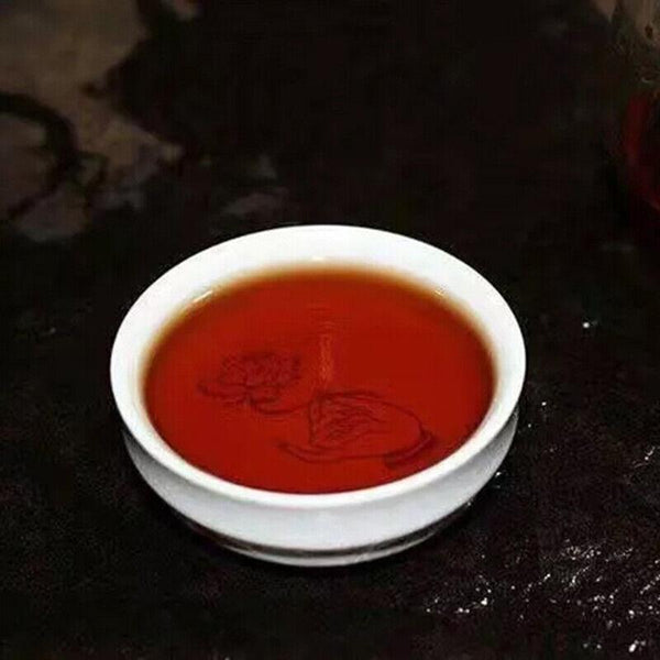 CIFbuy China Tea Pu'er Tea 2019 Mark No. 6071 Zhongcha Pu-erh Ripe Tea Puer Shu 357g