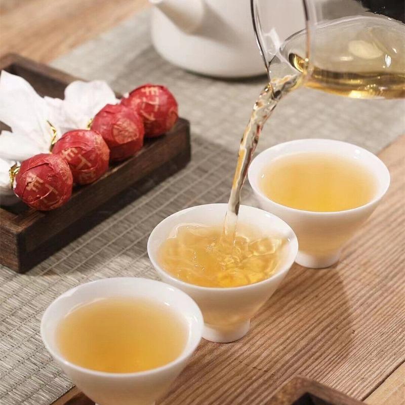 CIFbuy 500g Fuding White Tea Peony Floral Dense Aroma Dragon Pearl Handmade Tuocha