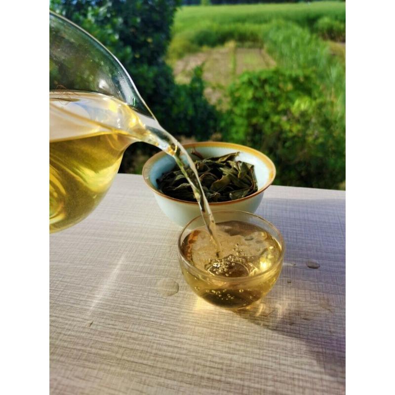 CIFbuy 357g Zhonghong India Mint Tang Pu'er Raw Tea ancient tree Pu'er green tea