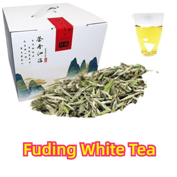 CIFbuy 500g Fuding White Tea White Peony King Loose Tea Panxi Ming Qian Tea