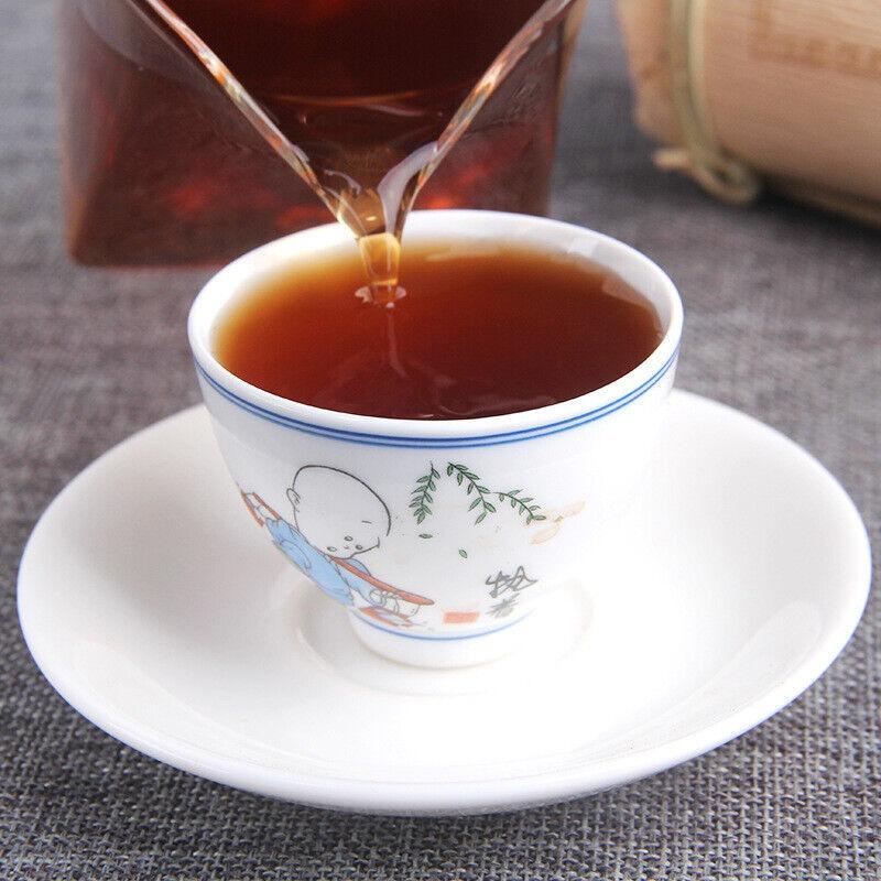 CIFbuy 500g Aged Old Banzhang Ancient Tree Tea Leaves Yunnan Pu'er Ripe Tea Column