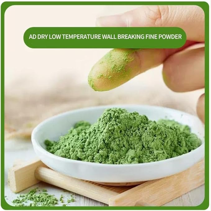 Organic Green Juice Powder Helps Decrease Cortisol - Provides Better Response to Stress - Supports Weight Control - Total Body Wellness