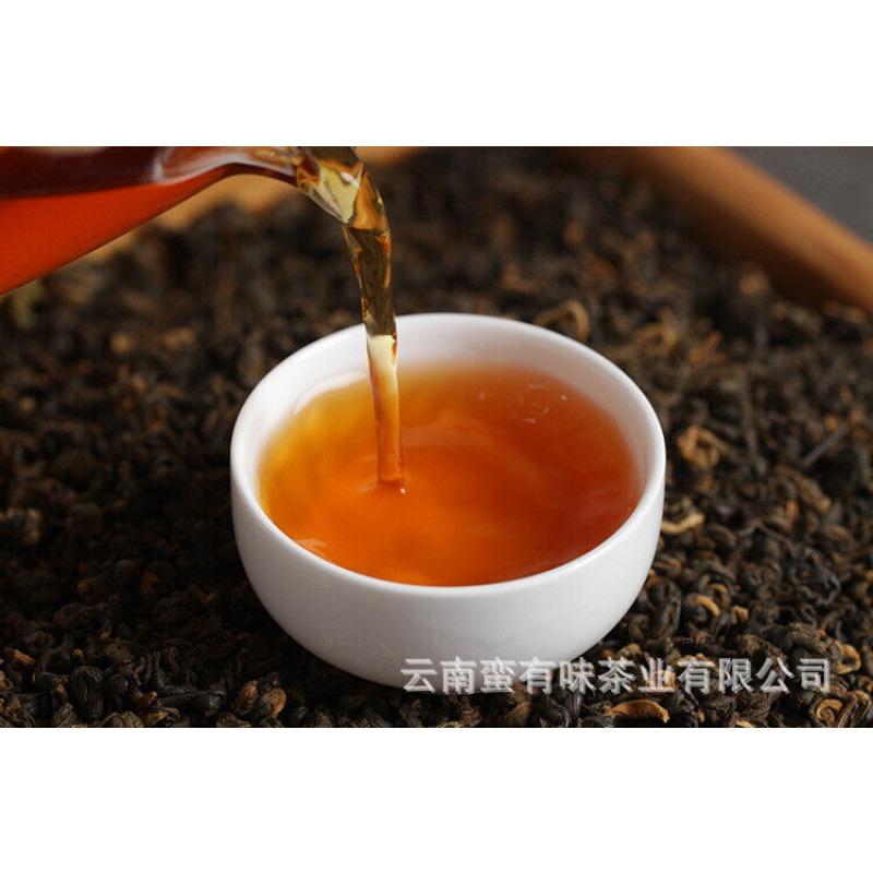 CIFbuy 350g/can Fengqing Flower and Fruit Aroma Golden Snail Dian Hong Tea (two Leaves)