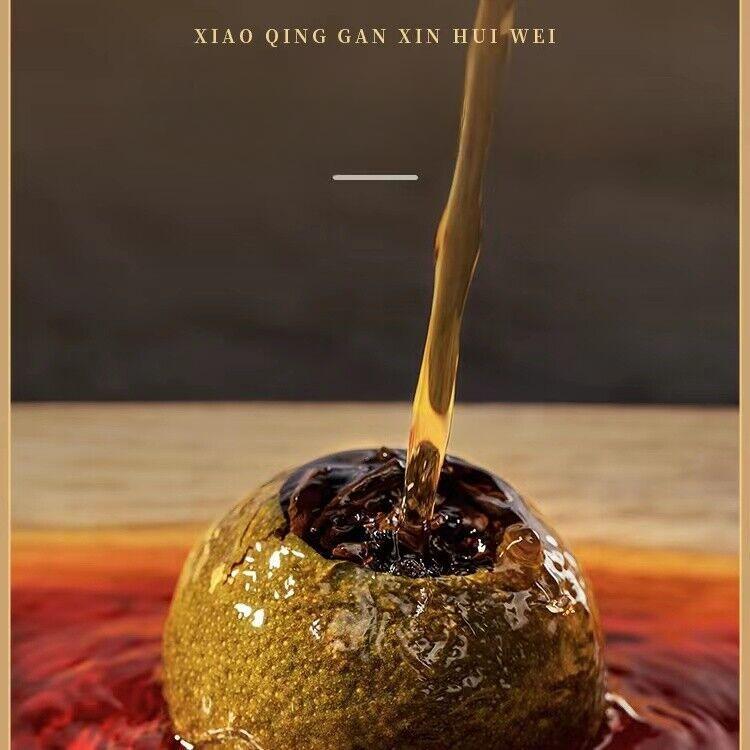CIFbuy EFUTON Brand Chenpi Orange Pu'er Yunnan Pu-erh Tea Stuffed Tangerine Ripe 230g