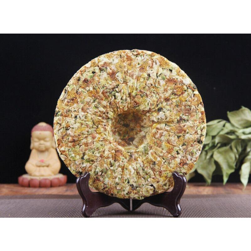 CIFbuy Pu-erh Tea Cake Raw Tea 357g Tea Flower Pu-erh Cake