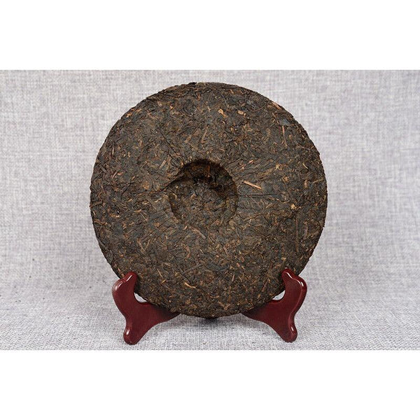 CIFbuy 357 g Yunnan deep mountain wild flavor cooked cake seven sub cake Pu'er tea
