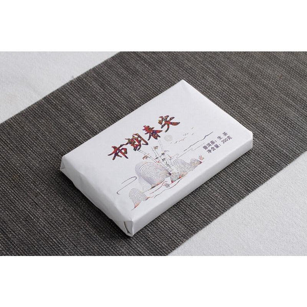 CIFbuy 200g Yunnan Pu'er Tea Bulang Spring Tip Pu'er Raw Brick Pre-Mingling Spring Tea