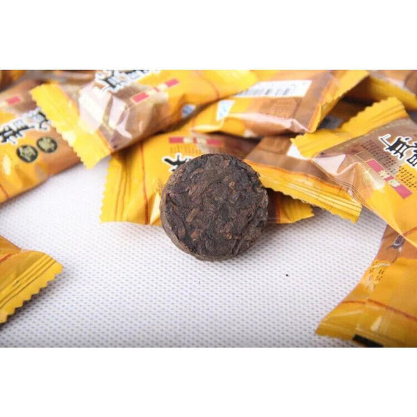 CIFbuyYunnan Puer Tea Shu Puer Tuo Cha Individual Packing Fermented Mini Tuocha 500g