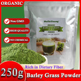 Organic Barley Grass Powder original 250g moistening intestines, lowering cholesterol, beautiful skin, healthy slimming drink
