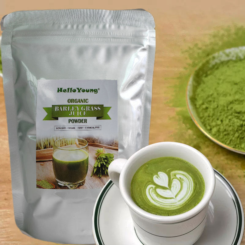 Organic Barley Grass Powder original 250g barley grass official store Organic Non-GMO Vegan Cold-Juiced and Low-Temperature Dried Main image