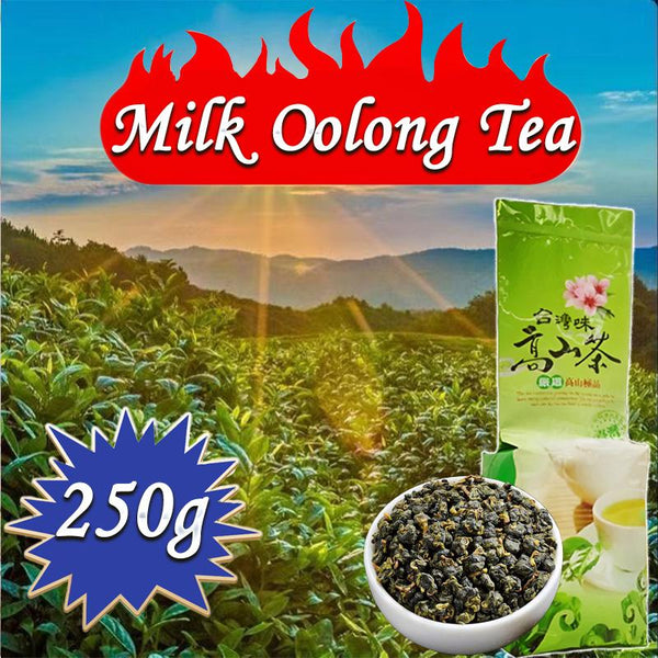 CIFbuy High Quality Taiwan Milk Oolong tea Taiwan High Mountain Oolong Jin Xuan Organic Oolong tea Strong aroma resistant to brewing