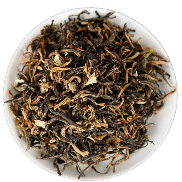 CIFbuy Yunnan Tea Jasmine Dian Hong Tea Jasmine Mao Feng Dian Hong Tea 100g 3.5 Oz
