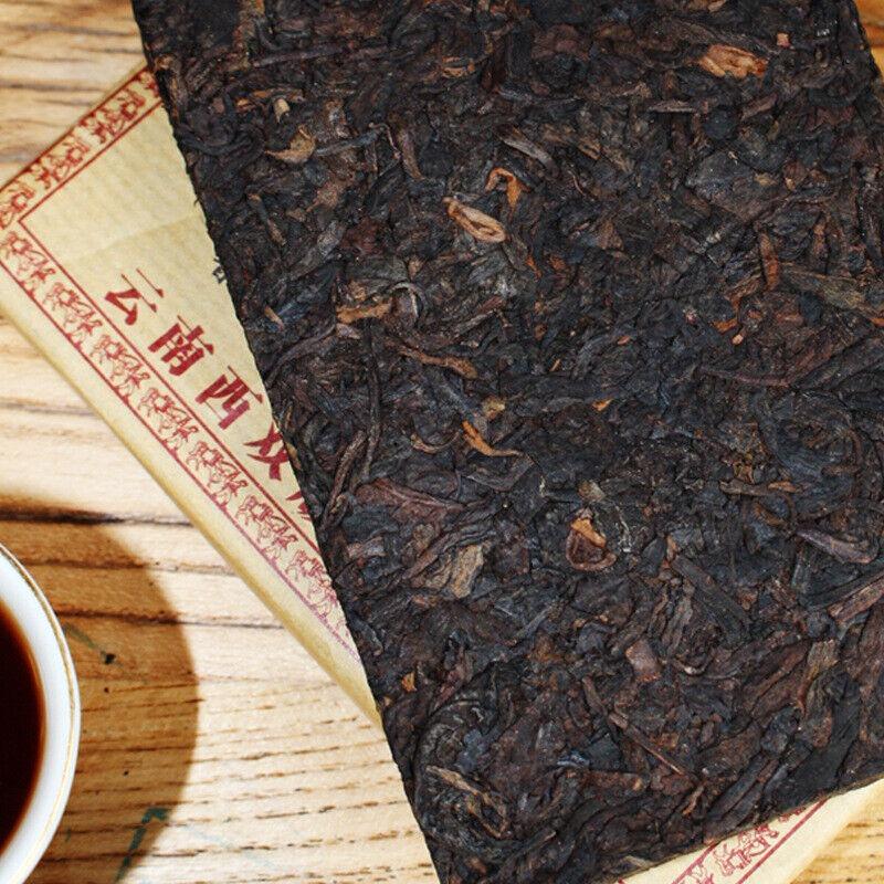 CIFbuy 250g Yunnan Pu'er Tea Brick Tea Horse Ancient Road Yiwu Ancient Tree Brick Tea