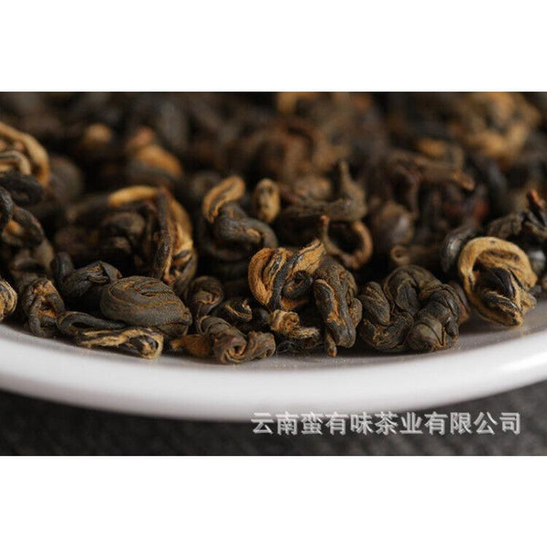 CIFbuy 350g/can Fengqing Flower and Fruit Aroma Golden Snail Dian Hong Tea (two Leaves)