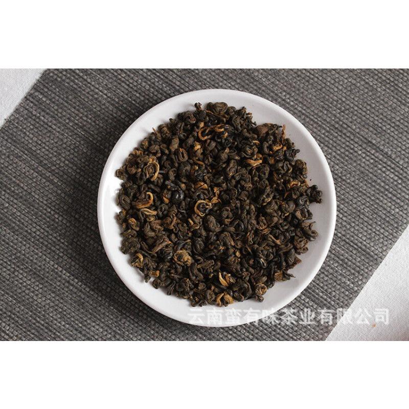 CIFbuy 350g/can Fengqing Flower and Fruit Aroma Golden Snail Dian Hong Tea (two Leaves)