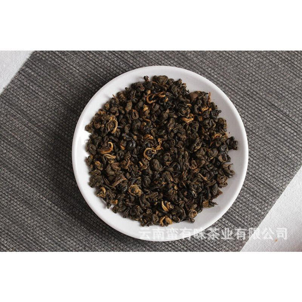 CIFbuy 350g/can Fengqing Flower and Fruit Aroma Golden Snail Dian Hong Tea (two Leaves)