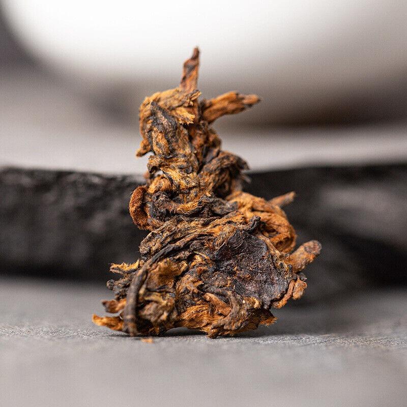 CIFbuy Yunnan Pu'er Ripe Tea Pu'er Lao Banzhang Golden Bud Ripe Tea 375g