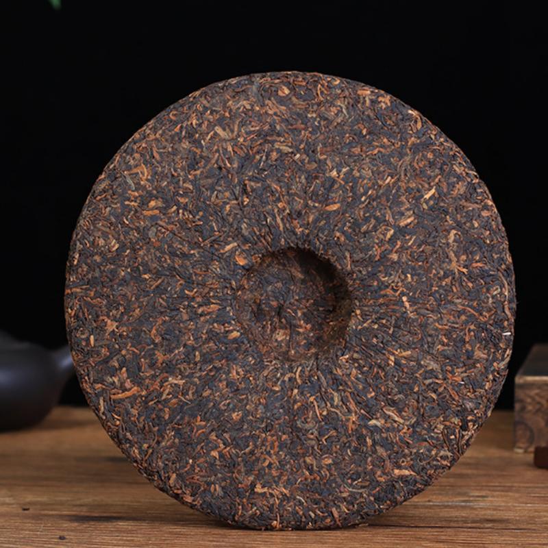 CIFbuy Tea Ripe Tea Cake Royal Scent Banzhang Health Care 357g Banzhang Pu-erh