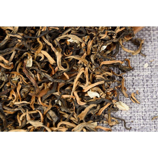 CIFbuy Yunnan Tea Jasmine Dian Hong Tea Jasmine Mao Feng Dian Hong Tea 100g 3.5 Oz