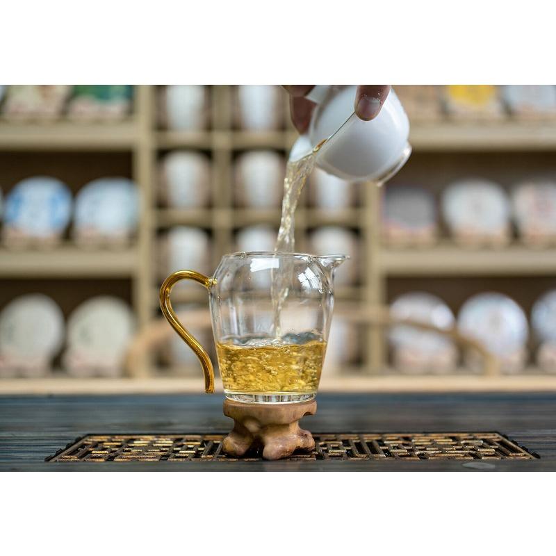 CIFbuy 500g 8g chacun Yiwu Dragon Pearl Pu-erh Raw Tea Handmade Dragon Pearl Tuocha