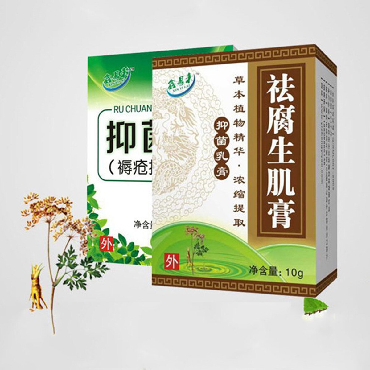 Herbal Removal Rot Myogenic Cream Bedsores Paste Treat Pressure Sores/Decubituses/Pressure Ulcer Festering Wound Healing 1PC