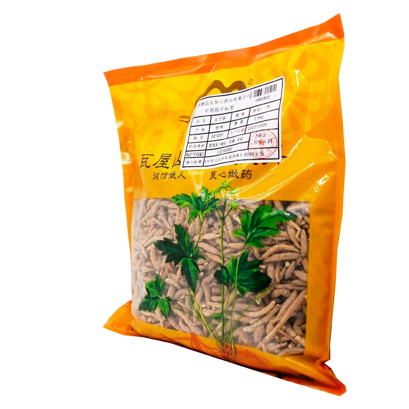 Wawashan Pharmaceuticals Chinese Herbal Drinks Prince Ginseng 1st Class Chinese Herbal Remedies Chinese Herbal Medicine Shop瓦屋山药业中药饮片 太子参 一等 中药材抓配 中药材店铺大全