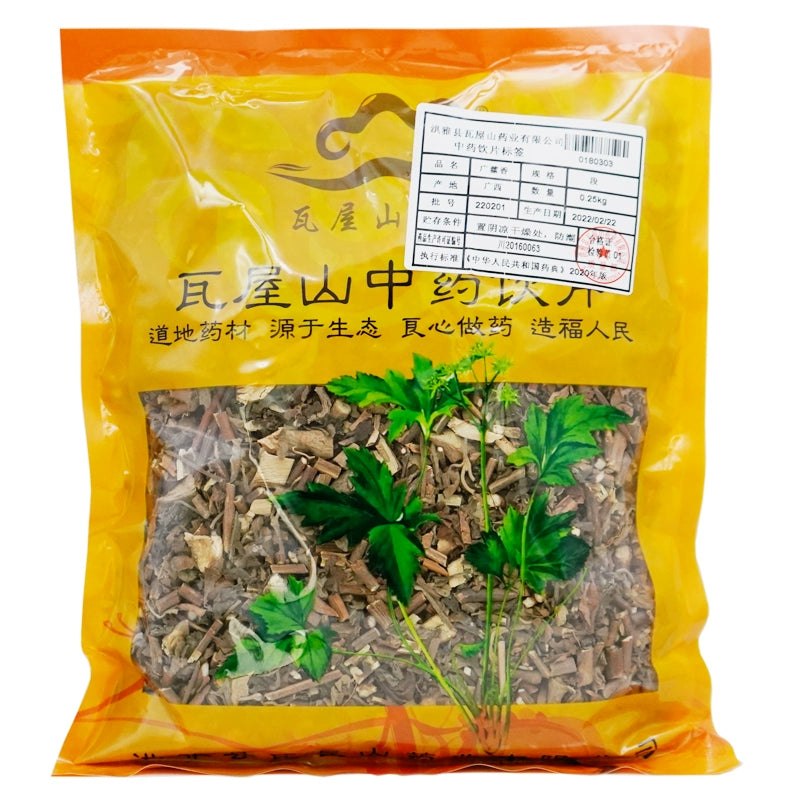 Wawashan Pharmaceuticals Chinese Herbal Drinks Patchouli Duan Chinese Herbal Medicine Shop瓦屋山药业中药饮片 广藿香 段 中药材抓配 中药材店铺大全 Main image