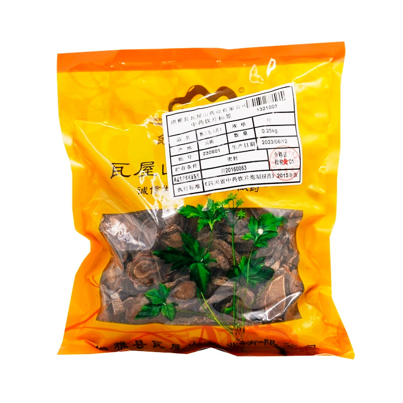瓦屋山药业中药饮片 熟三七 片 中药材抓配 中药材店铺大全 Main image