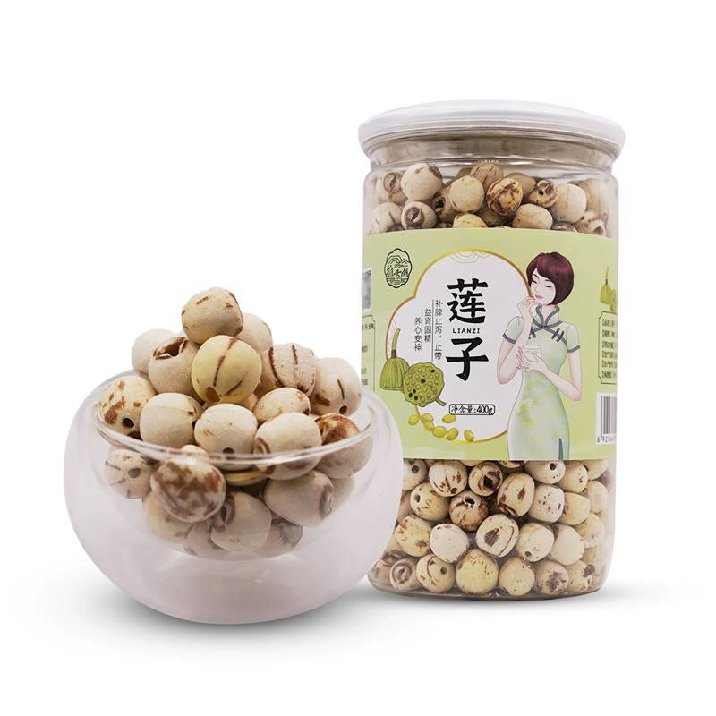 Yawei Lake Lotus Seeds 400g/bottle雅女湖 莲子 400g/瓶 Main image