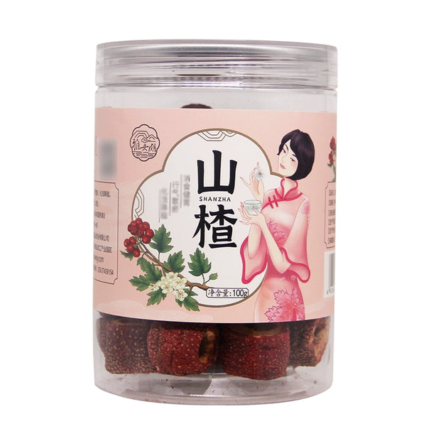 Yawei Lake Hawthorn 100g/bottle 雅女湖 山楂 100g/瓶