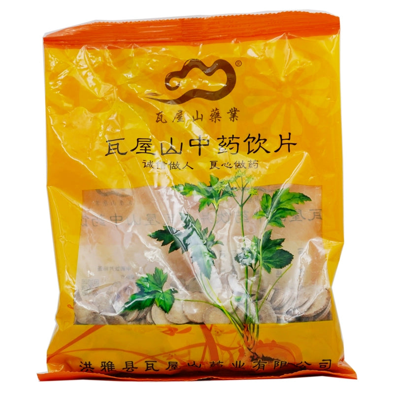 Wawashan Pharmaceuticals Chinese Herbal Drinks White Peony in Wine, Baked Peony in Wine, First Class Chinese Herbal Medicine, Chinese herbal medicine stores瓦屋山药业中药饮片 酒白芍 酒炙一等 中药材抓配 中药材店铺大全 Main image