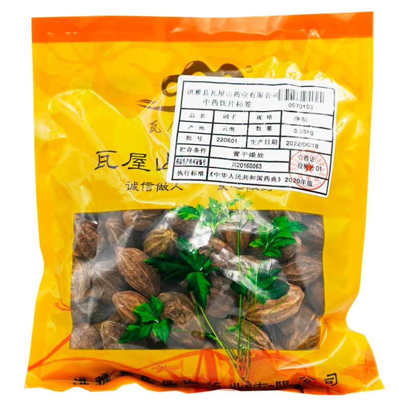 Wawasan Pharmaceuticals Chinese Herbal Drinks Chebulleaf Pure Chinese Herbal Medicine Grabbing and Blending Chinese Herbal Medicine Shop Large Whole Materia Medica 瓦屋山药业中药饮片 诃子 净制 中药材抓配 中药材店铺大全材 Main image