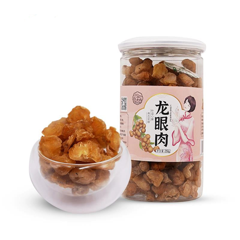 Ya Nui Lake Longan Meat 250g/bottle 雅女湖 龙眼肉 250g/瓶 Main image