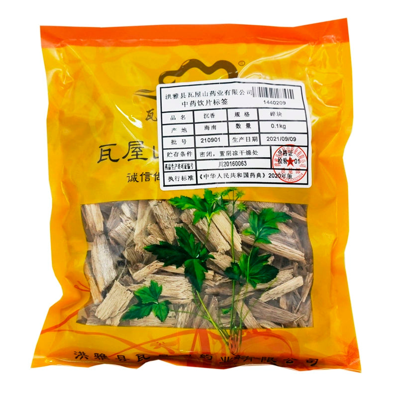 Wawasan Pharmaceuticals Chinese Herbal Drinks Sedum Crushed Chinese Herbal Remedies Chinese Herbal Medicine Shop瓦屋山药业中药饮片 沉香 碎块 中药材抓配 中药材店铺大全 Main image