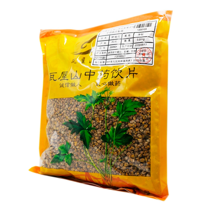 Wawasan Pharmaceuticals Chinese Herbal Drinks Wild Chrysanthemum Pure Chinese Herbal Remedies Chinese Herbal Medicine Shop瓦屋山药业中药饮片 野菊花 净制 中药材抓配 中药材店铺大全