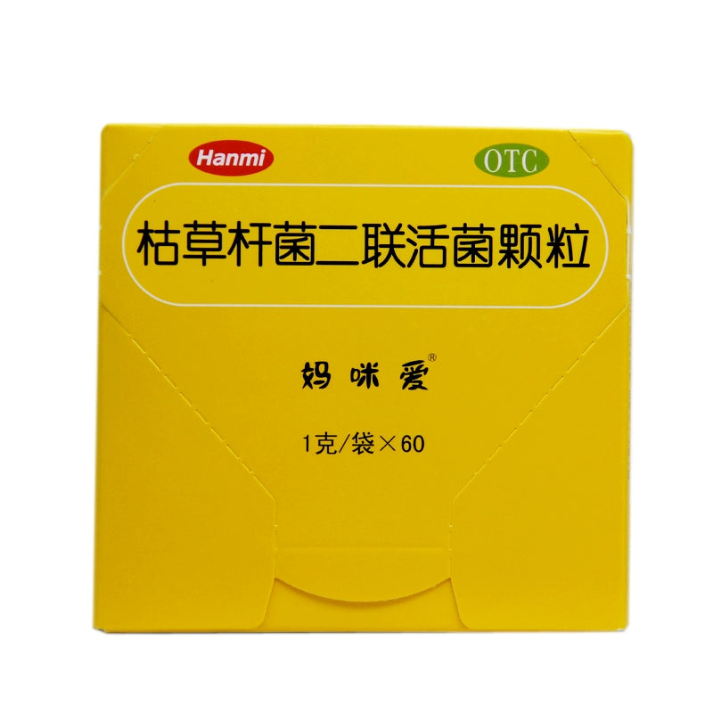 妈咪爱 妈咪爱 枯草杆菌二联活菌颗粒 1g*60袋/盒 OTC