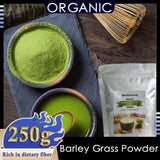 HelloYoung Imported Unsweetened Premium Organic Barley Grass 100% Natural Pure Barley Grass Low Sugar Body Detoxification
