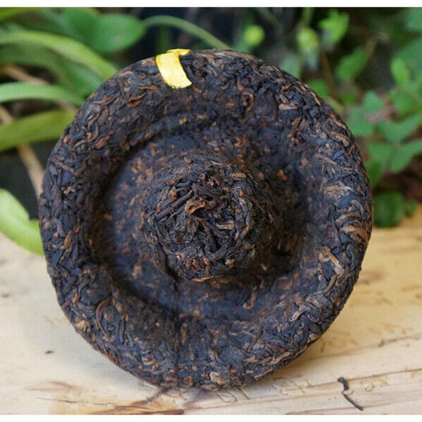 CIFbuy 2017 Big Snowy Mountain Xiaguan Mushroom Shape Pu-erh Tea Cooked Ripe Puer 250g