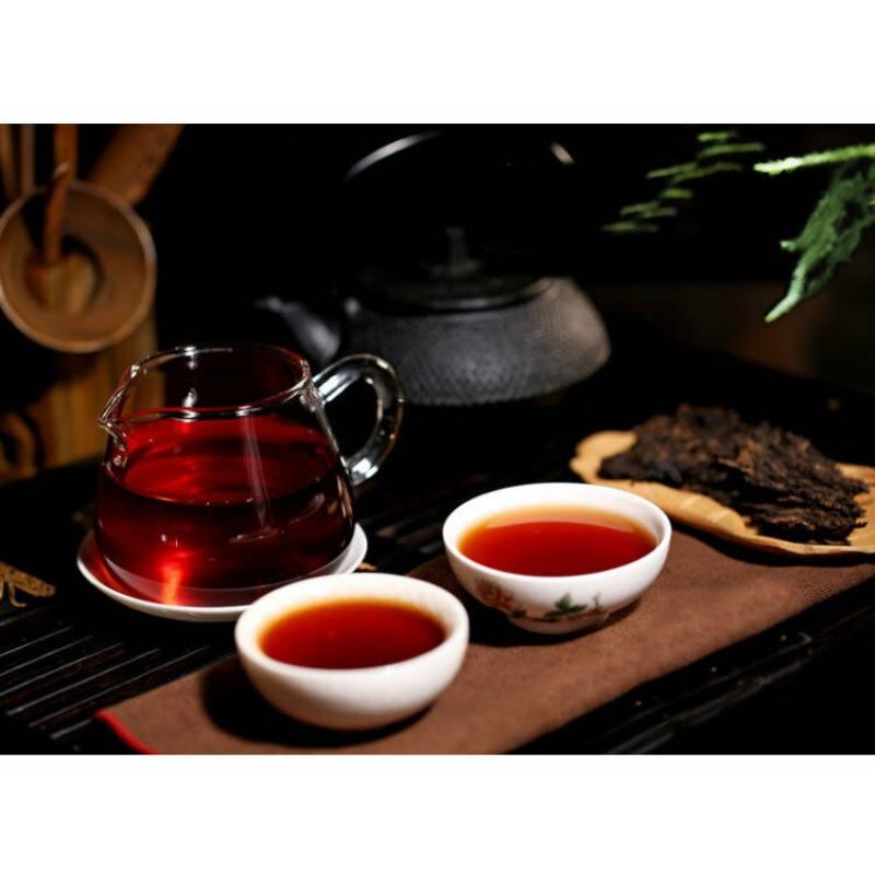 CIFbuy Menghai Heaven Earth 726 Puer Tea Cake Ripe Pu-erh Pu'er Puerh Shu 357g