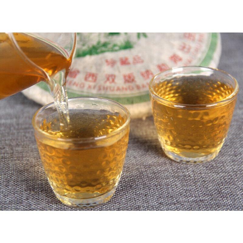 CIFbuy Yr Nan Nuo Shan Qiao Mu Qi Zi Yuan Cha Collection Menghai Raw Puer Tea 357g