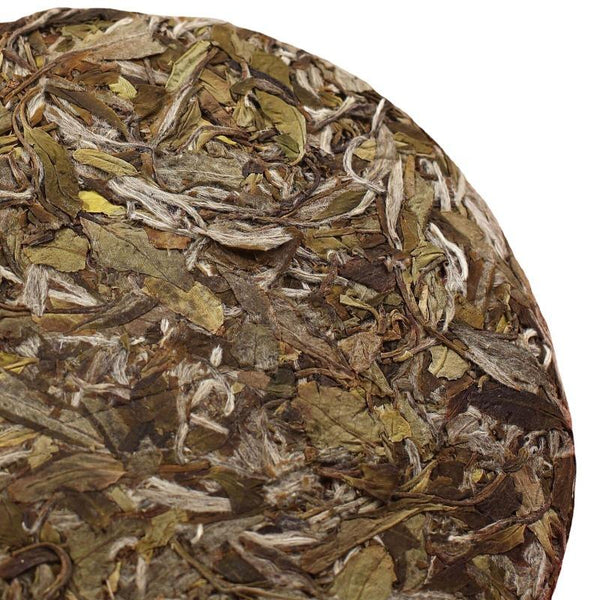 CIFbuy 300g Fuding White Tea Peony King Old White Tea Cake High Mountain Aged Wild Tea