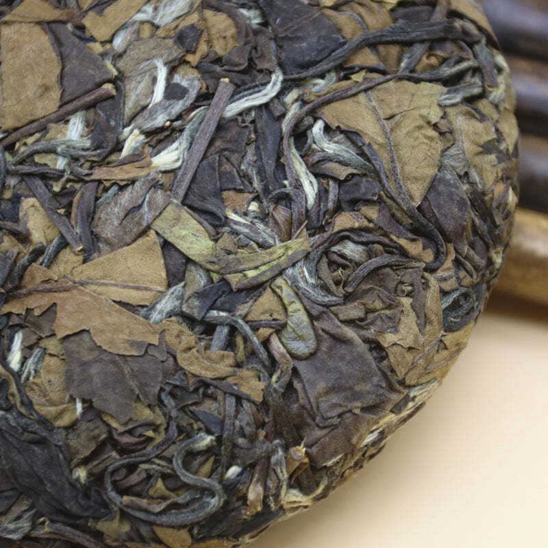 CIFbuy200g Fuding White Tea Small Cake High Mountain Aged White Tea Gongmei White Tea