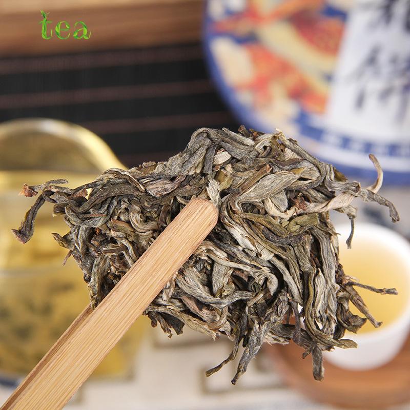 CIFbuy "Dragon" Pu'er Tea, Year of the Dragon Commemorative Cake, "Golden Dragon" Ancient Tree Raw Pu'er, Yunnan "Cizi" Cake