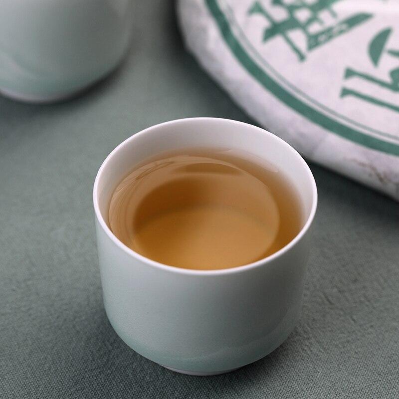 CIFbuy Haiwan Lao Tong Zhi Sheng Pu'er 2021 Yunnan Bulang High Mountain Old Trees Classic Raw Tea Cake Pu Er 357g