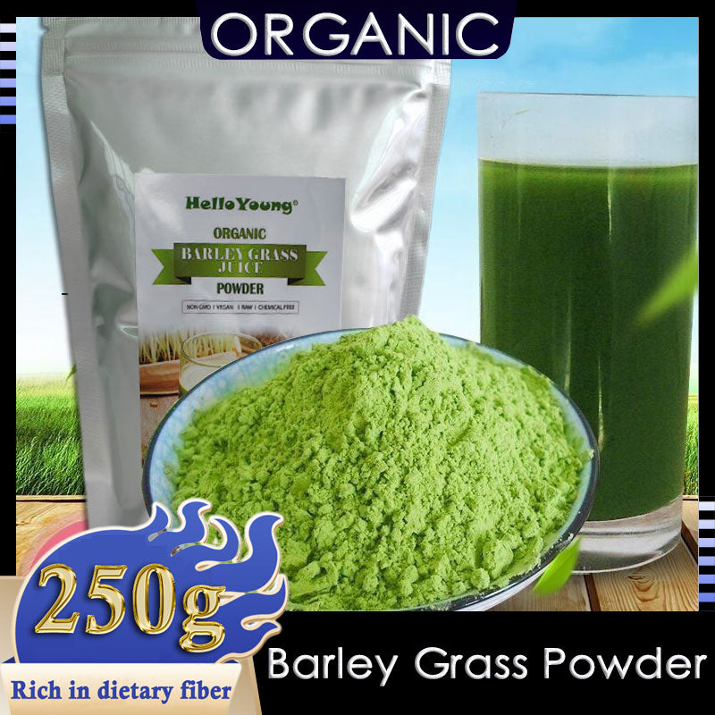 Organic Barley Powder 100% Pure and Natural, No Additives and Preservatives Non-GMO, Finely Ground Whole Dried Young Leaves, Pure, Kosher Main image