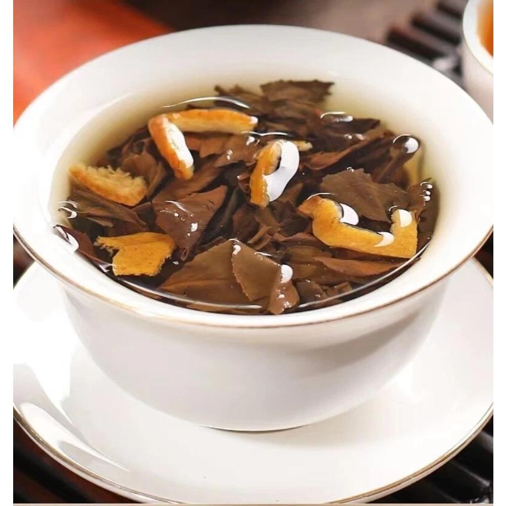 CIFbuy 1000g White Tea Stuffed Tangerine Orange XinHui Chenpi Aged Shou Mei white tea